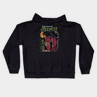 Classic Horror Comic Cover Art Kids Hoodie